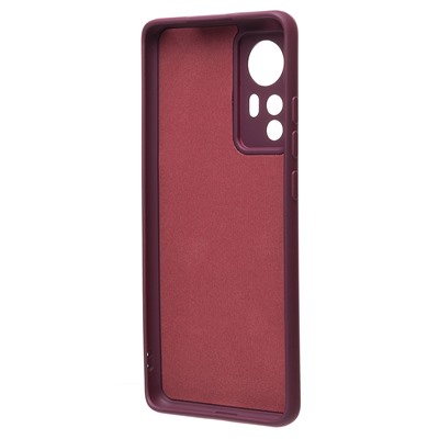 Чехол-накладка Activ Full Original Design для "Xiaomi 12/12S" (bordo) (209996)