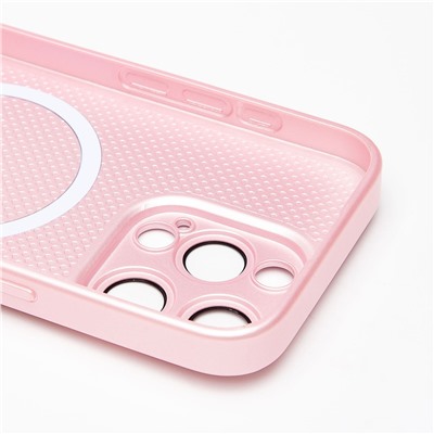 Чехол-накладка ORG SM021 SafeMag для "Apple iPhone 15 Pro" (light pink)