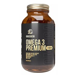 Биологически активная добавка к пище Omega 3 Premium 60% 1200 мг, 90 капсул