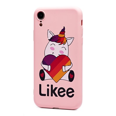 Чехол-накладка - SC220 для "Apple iPhone XR" (005) (pink)