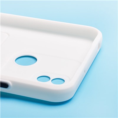 Чехол-накладка - SC315 с картхолдером для "Xiaomi Redmi 10A" (white)