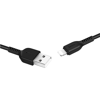 Кабель USB - Apple lightning Hoco X13 Easy  100см 2A  (black)