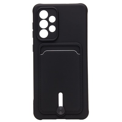 Чехол-накладка - SC304 с картхолдером для "Samsung SM-A336 Galaxy A33 5G" (black) (208754)