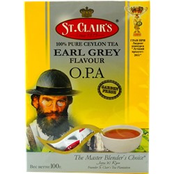 St.Clairs. Earl Grey 100 гр. карт.пачка