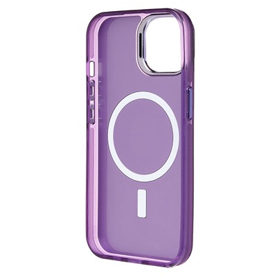 Чехол-накладка - SM025 SafeMag для "Apple iPhone 15" (violet) (232088)