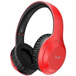 Bluetooth-наушники полноразмерные Hoco W30 (red/black)