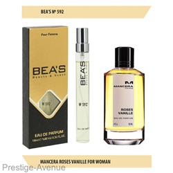 Компактный парфюм Beas W 592 Mancera Roses Vanille for women 10 ml