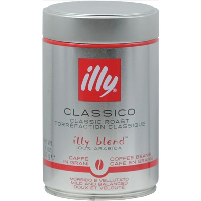 illy. Classico (зерновой) 250 гр. жест.банка