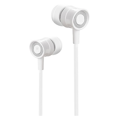 Проводные наушники с микрофоном внутриканальные Hoco M37 Pleasant sound universal (повр.уп.) Jack 3,5  (white)