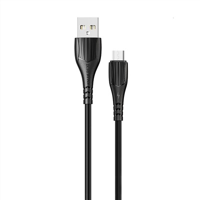 Кабель USB - micro USB Borofone BX37 Wieldy  100см 2,4A  (black)