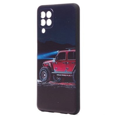 Чехол-накладка - SC185 для "Samsung SM-A225 Galaxy A22 4G" (013) (black/red)