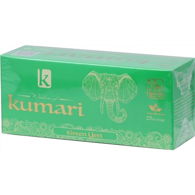 kumari. Green Tea карт.пачка, 25 пак.