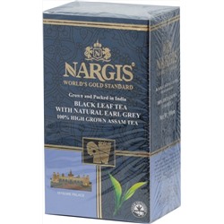 NARGIS. Earl Grey 100 гр. карт.пачка