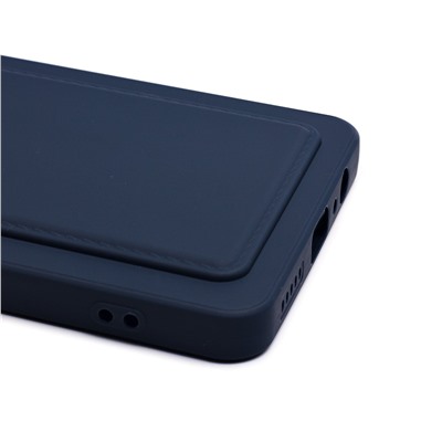 Чехол-накладка - SC337 с картхолдером для "TECNO Camon 20 Pro 5G" (dark blue) (228842)