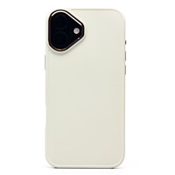 Чехол-накладка - SC311 для "Apple iPhone 16 Plus" (white) (234566)