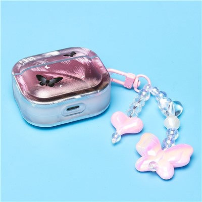 Чехол - PCP10 для кейса "AirPods (3-го поколения)" (silver/pink) (230462)