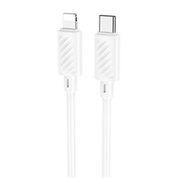 Кабель Type-C - Apple lightning Hoco X88 20W 100см 3A  (white)