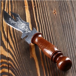 Нож-вилка (шампур) для шашлыка узбекский с гравировкой
