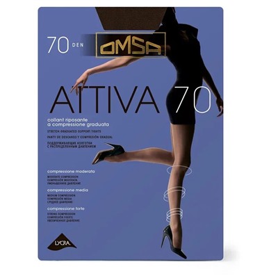 OMS-Attiva 70/6 Колготки OMSA Attiva 70