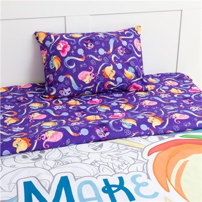 Постельное бельё 1,5 сп Magical My Little Pony 143*215 см, 150*214 см, 50*70 см -1 шт