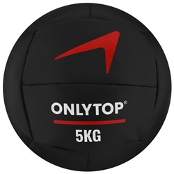 Медицинбол ONLYTOP, 5 кг, d=24 см