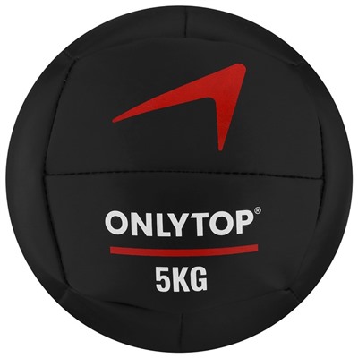 Медицинбол ONLYTOP, 5 кг, d=24 см