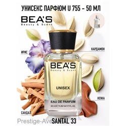 Парфюм Beas 50 ml U 755 Ле Лабо Santal 33 unisex