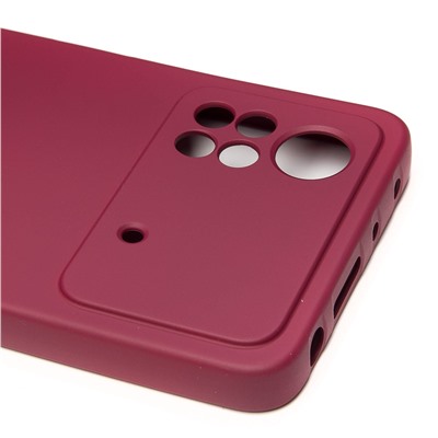 Чехол-накладка Activ Full Original Design для "Xiaomi Poco X4 Pro 5G" (bordo) (209855)