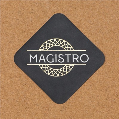 Подставка для столовых приборов Magistro, 15×12 см, цвет белый