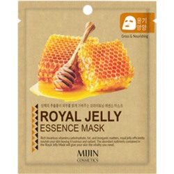 NEW MIJIN, Маска тканевая Royal Jelly Essence Mask (маточное молочко) 25 гр