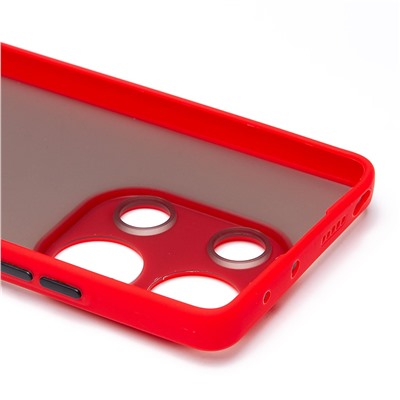 Чехол-накладка - PC041 для "Xiaomi Poco M6 Pro 4G" (red) (228304)