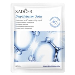 SADOER Увлажняющая маска для лица Hyaluronic Acid Moisturizing Mask