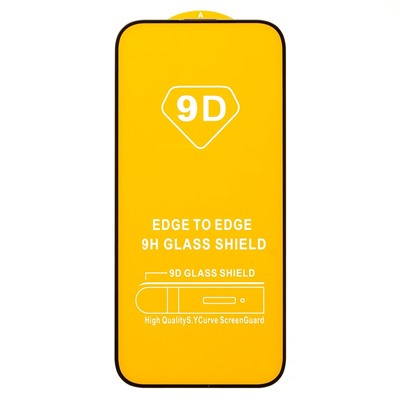 Защитное стекло Full Glue - 2,5D для "Apple iPhone 16 Pro Max" (тех.уп.) (20) (black) (234382)