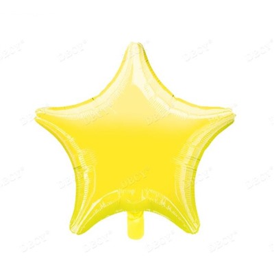 В0387-3 шар звезда,желт,неон 18х46