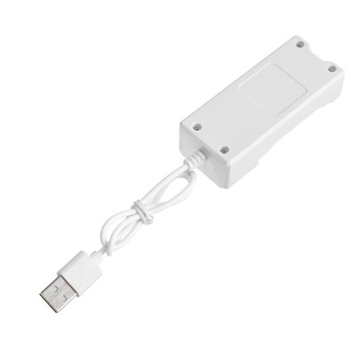 Зарядное устройство Luazon UC-26, для 2-х аккум. АА или ААА, USB, ток заряда 250 мА, белое