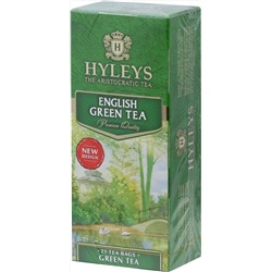 HYLEYS. Английский Зеленый карт.пачка, 25 пак.