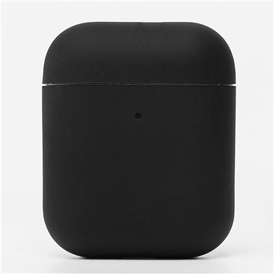 Чехол - Soft touch для кейса "Apple AirPods 2" (black)