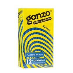 Презервативы Ganzo Classic, классические, 12 шт.