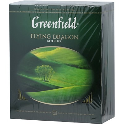 Greenfield. Flying Dragon карт.пачка, 100 пак.