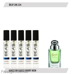 Парфюмерный набор Beas Gucci By Gucci Sport Men 5x5ml (M 234)