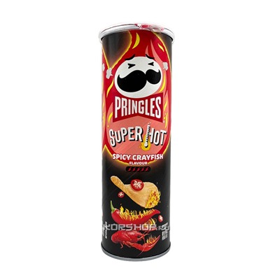 Чипсы со вкусом раков под сычуаньским соусом Pringles, Китай, 110 г Акция