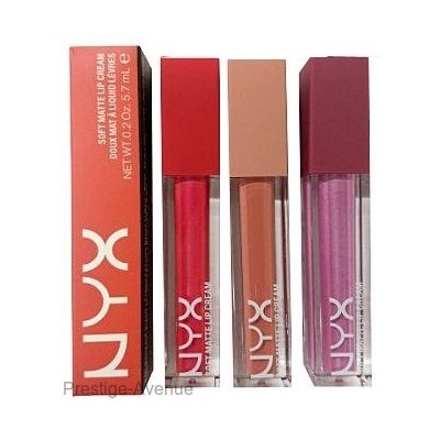 Жидкая помада NYX Soft Matte Lip Cream NEW упак - 12шт