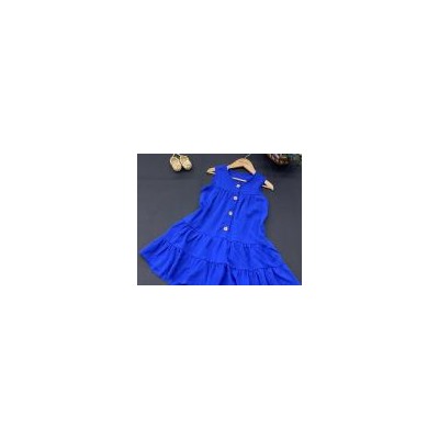 Платье — Сарафан джинсовый для девочек | Арт. 7544426