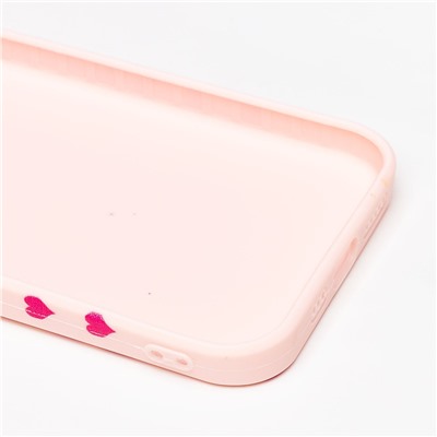 Чехол-накладка - SC246 для "Apple iPhone 12" (002) (light pink)