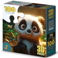 Пазл 100 3D Маленький панда 16017 в Екатеринбурге