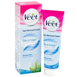 Крем VEET для депиляции для чувствительной кожи и зоны бикини 100мл