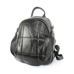 Рюкзак жен натуральная кожа GU 2033-6607  (сумка change),  1отд,  4внут+3внеш/карм,  черный 258539