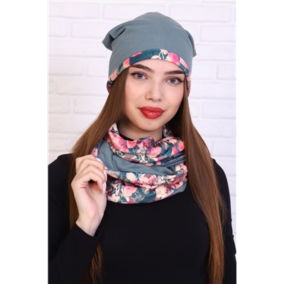 Женский комплект шапка и шарф 36122