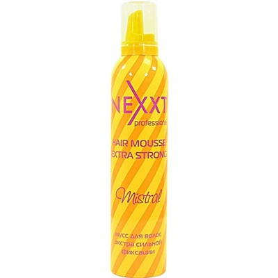 Мусс для волос NEXXT Professional очень сильной фиксации (Nexxt Styling Mousse Extra Strong) , 200 мл