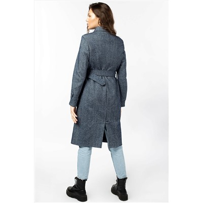 01-10336 Пальто женское демисезонное (пояс)